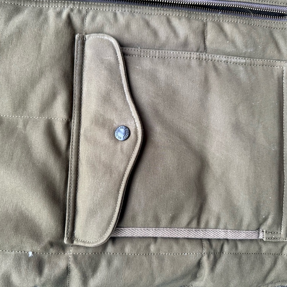 Filson canvas/wool reversible vest